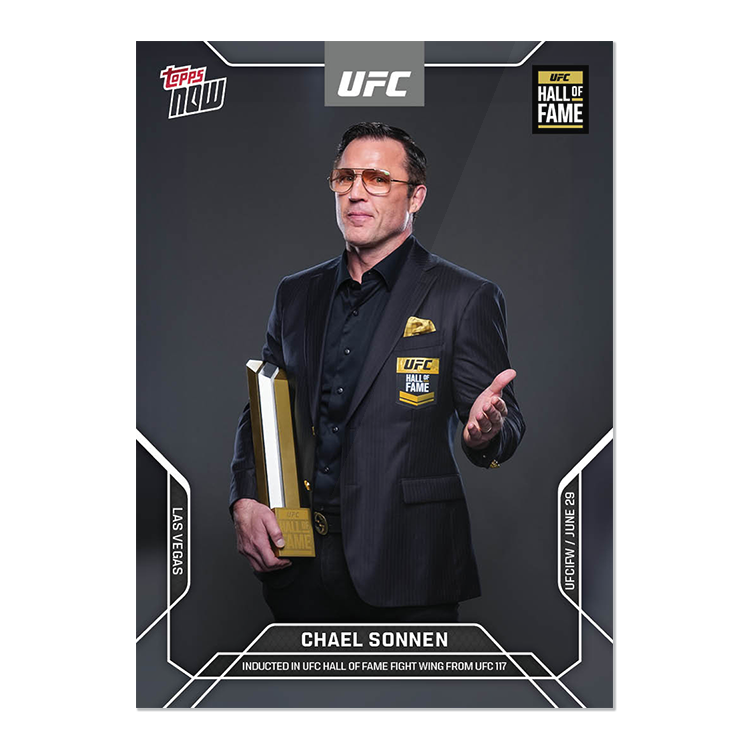 Anderson Silva/Chael Sonnen - 2024 UFC TOPPS NOW Card 10