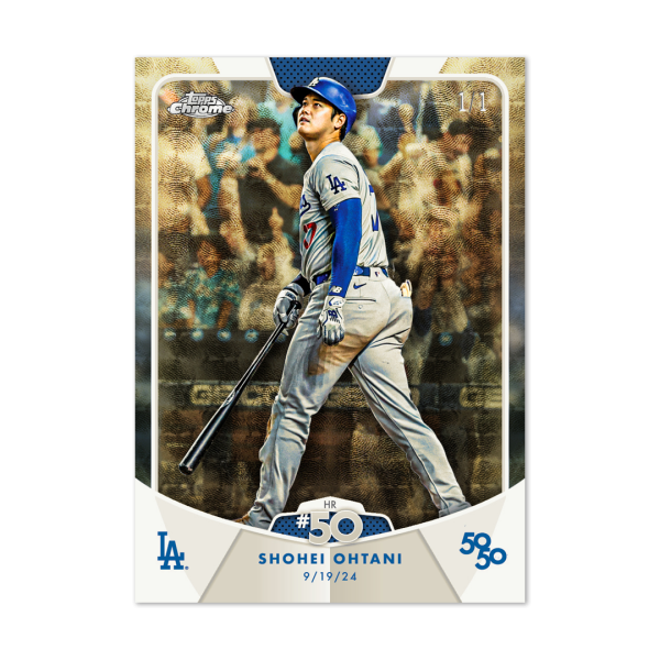 Shohei Ohtani 50HR/50SB 記念 Topps: Shohei Ohtani 50/50 Booster Pack - Grade It