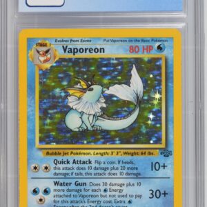 CGC 8.5 - Vaporeon Holo - Jungle - #12