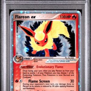 PSA 8 - Flareon ex - Delta Species- #108