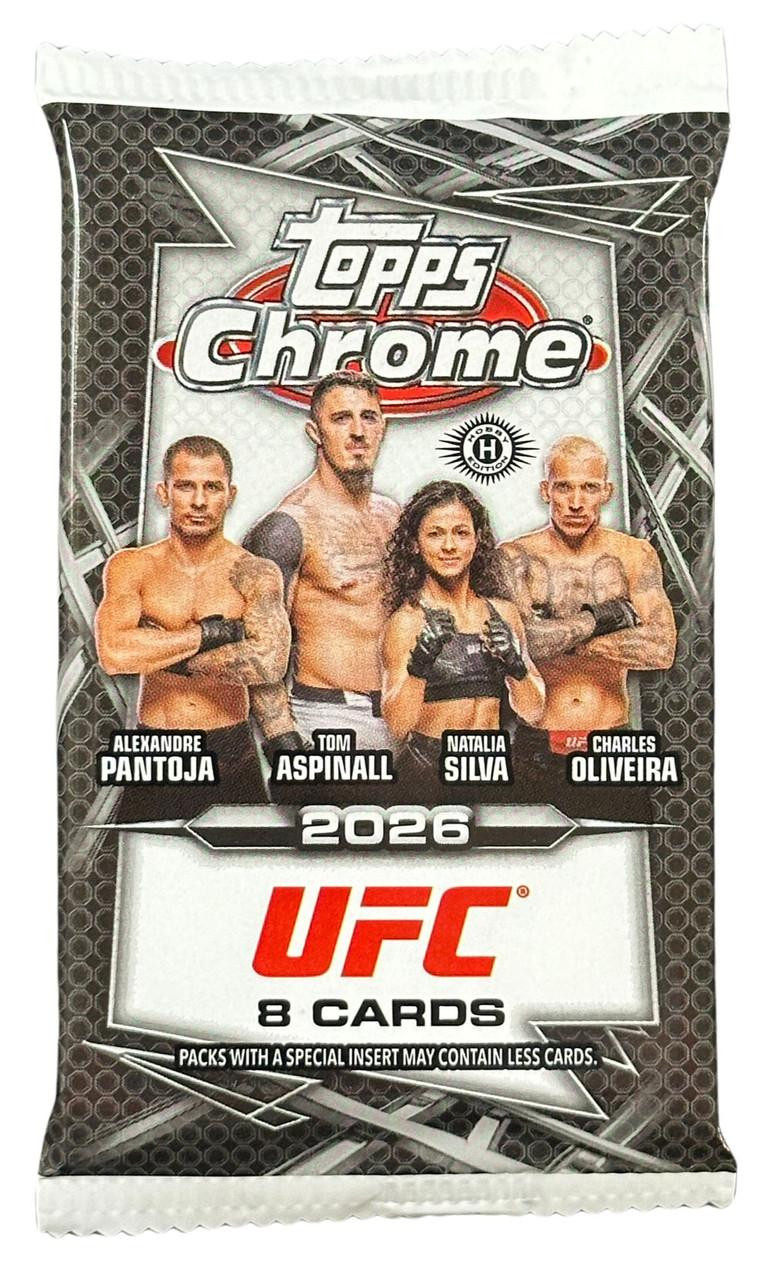 UFC Chrome Hobby 2026 - Booster Pack