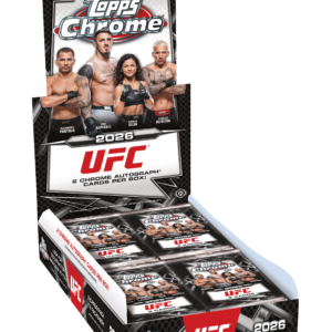 UFC Chrome Hobby 2026 - Booster box