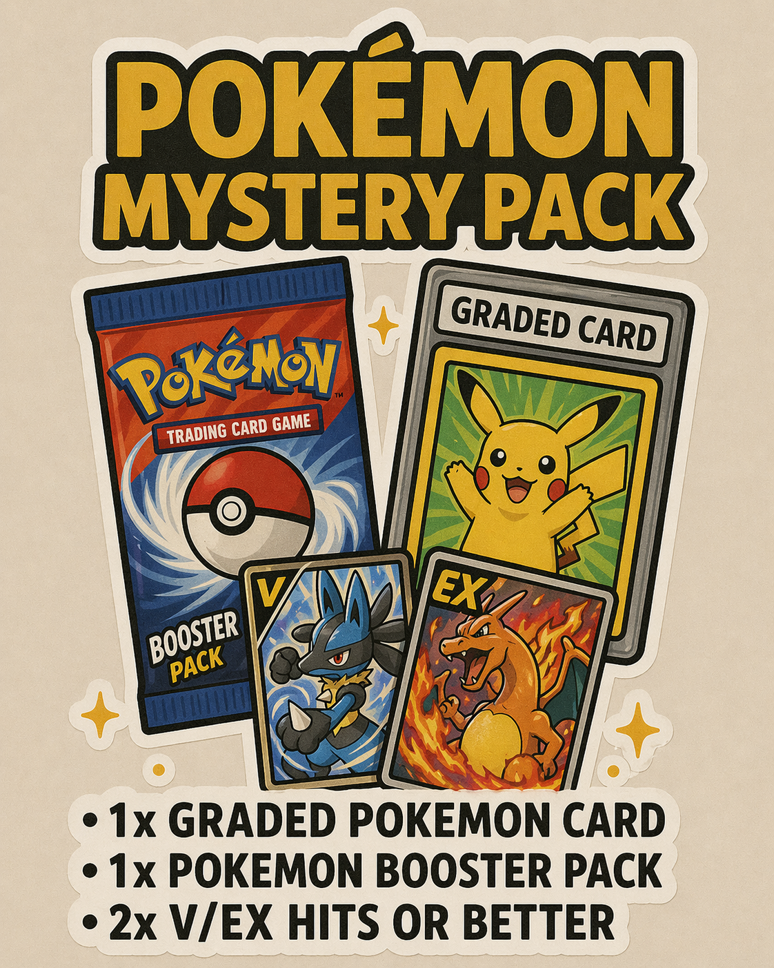 Pokemon Mystery Pack Grade It 