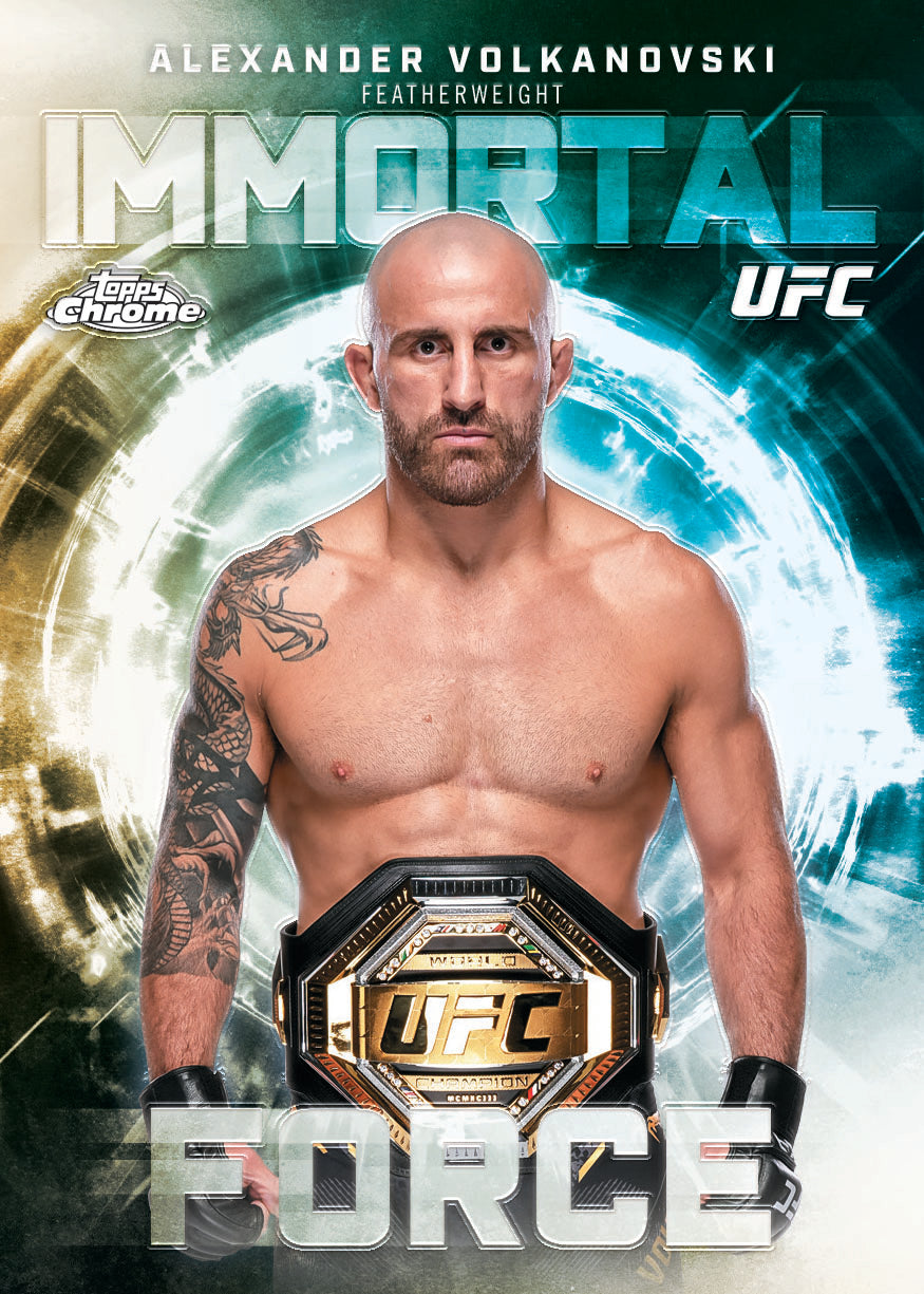 UFC Chrome Hobby 2026 - Booster Pack - Image 2