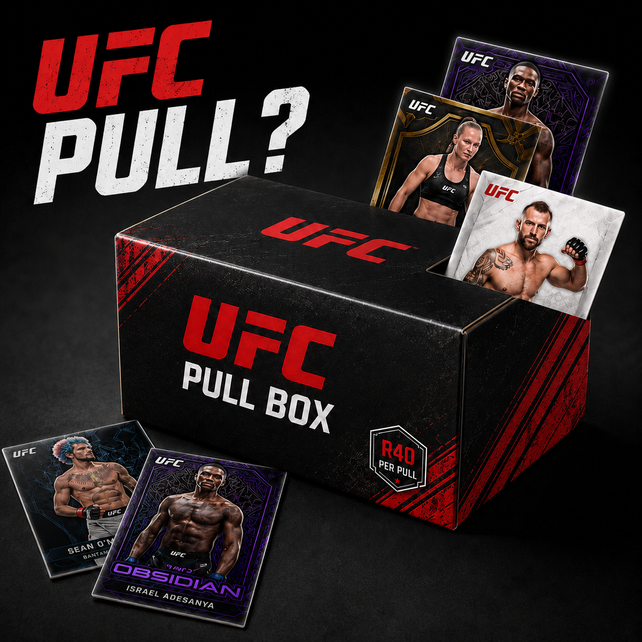 UFC Random Card Pull 1x (Live Rip n Ship item Only)