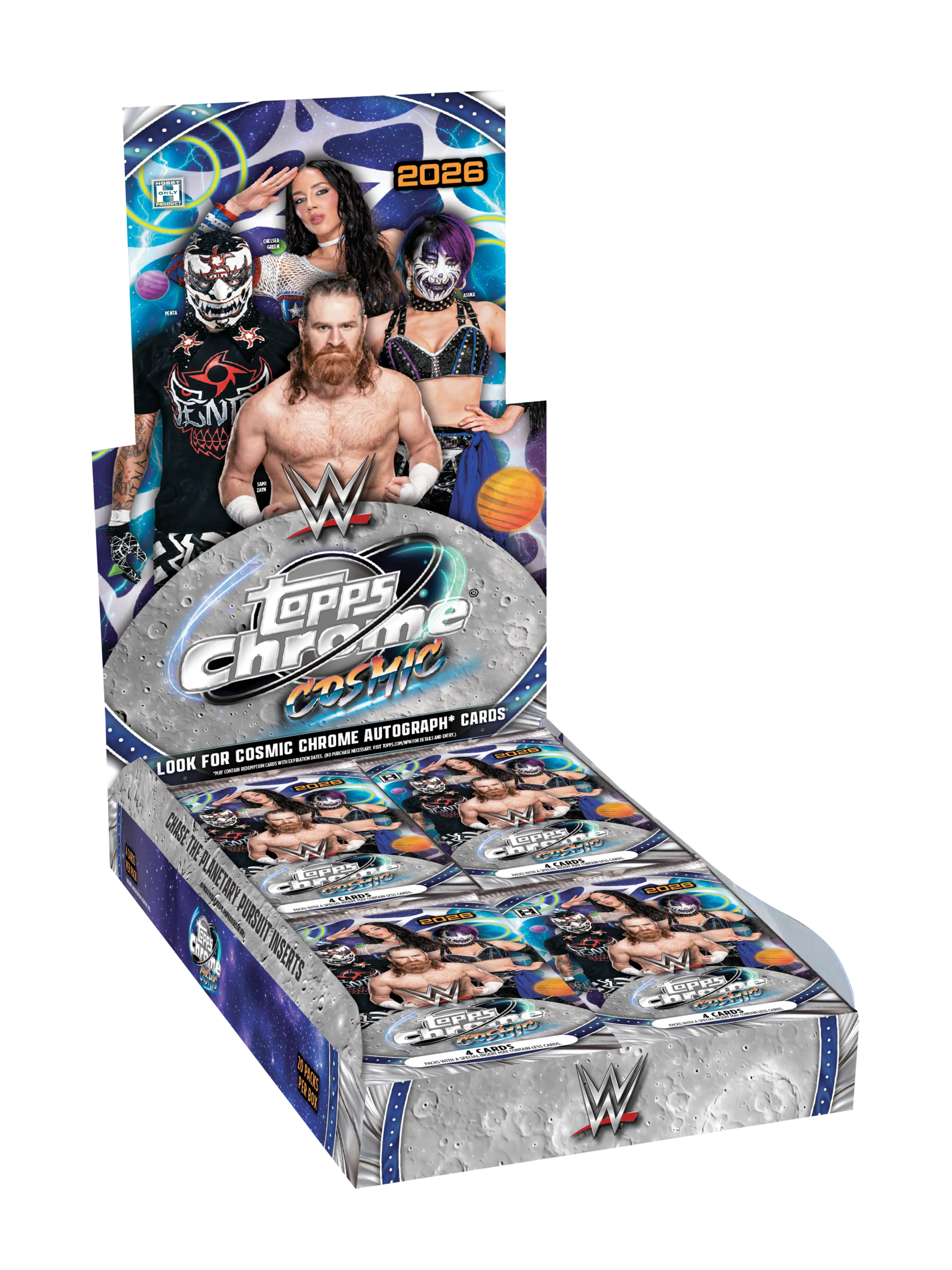 WWE - 2026 Topps Cosmic Chrome - Hobby Box