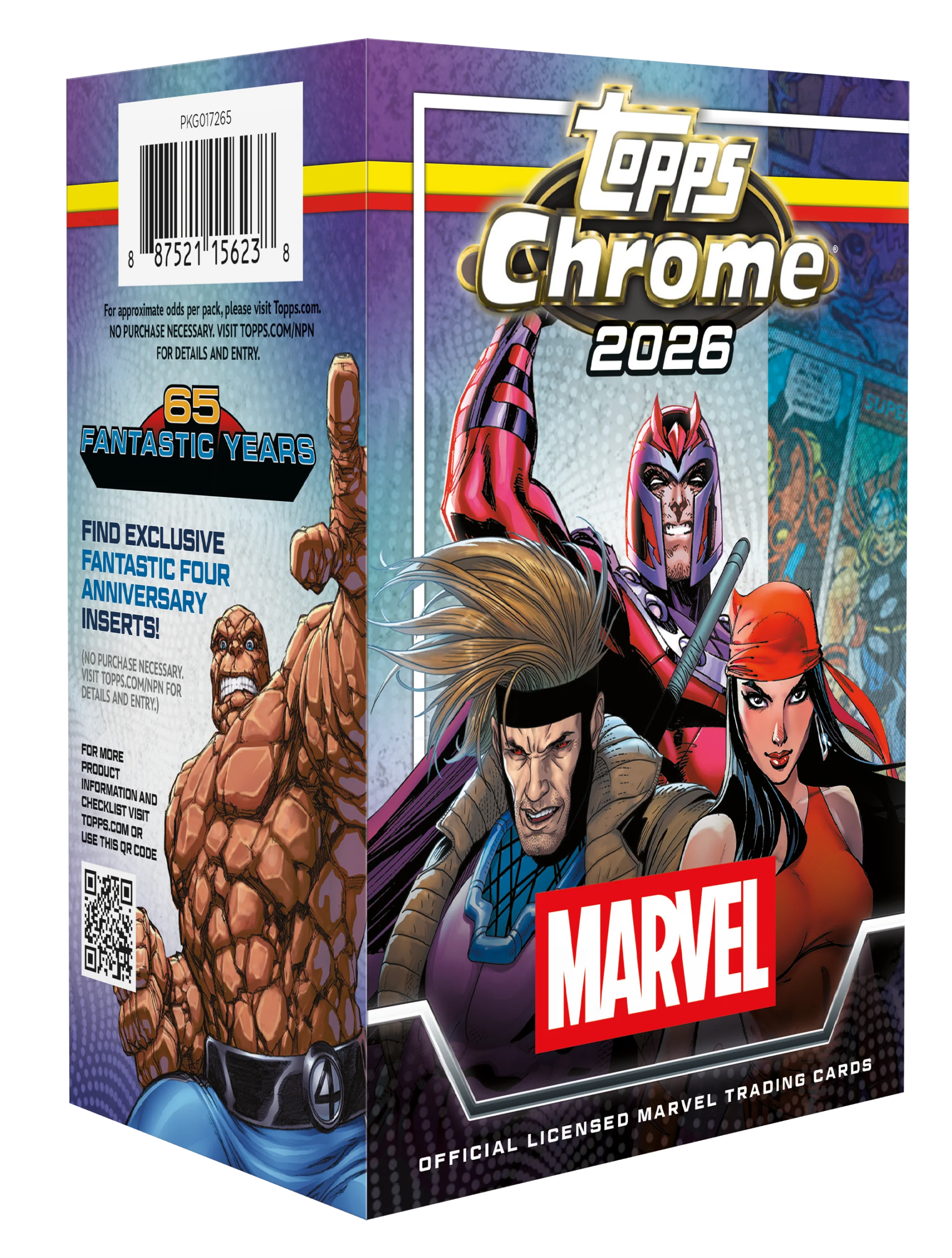 2026 Topps Chrome Marvel Comics - Value Box