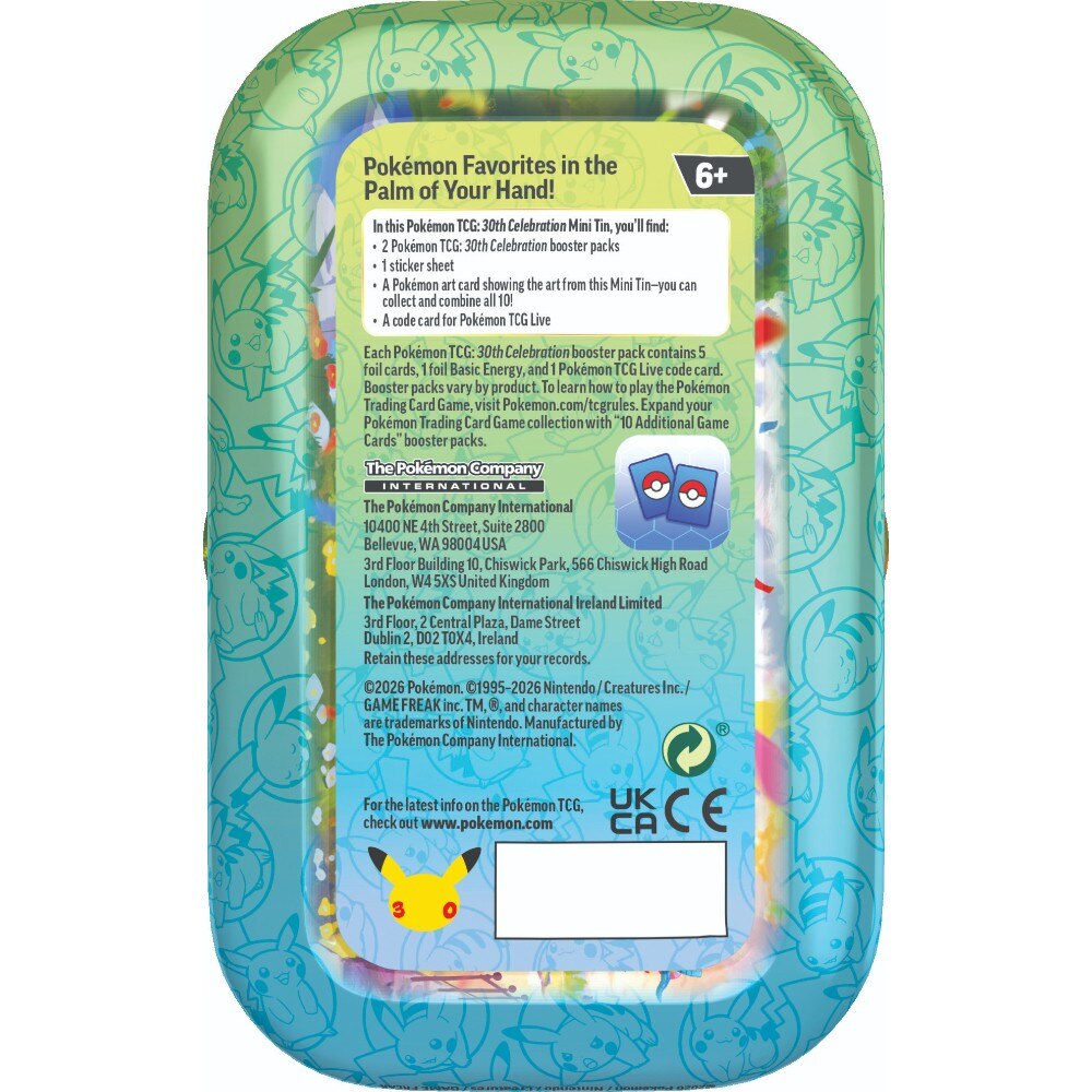 Pokémon TCG 30th Celebration - Mini Tin - Image 5