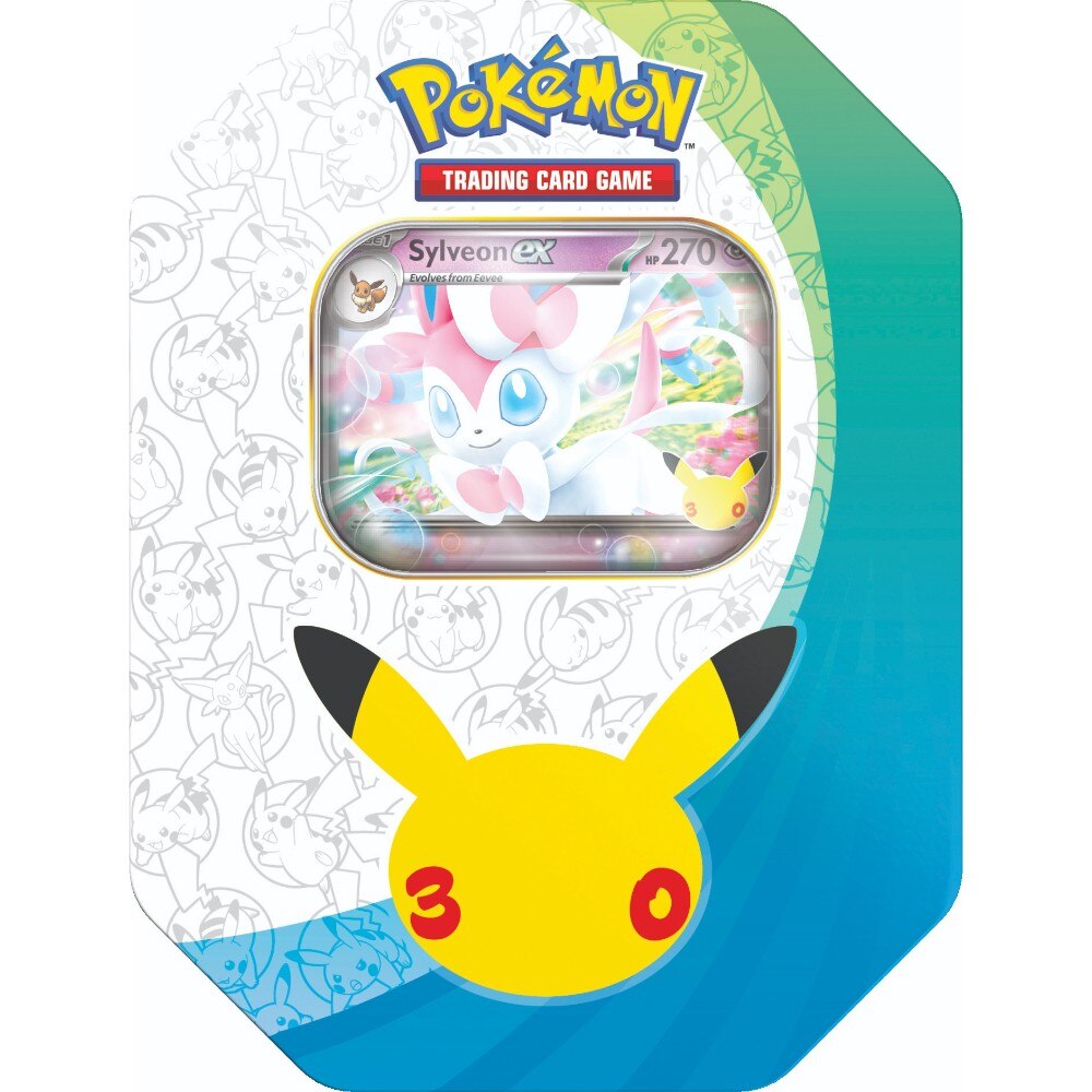 Pokémon TCG 30th Celebration - ex Tin (Sylveon/Greninja)