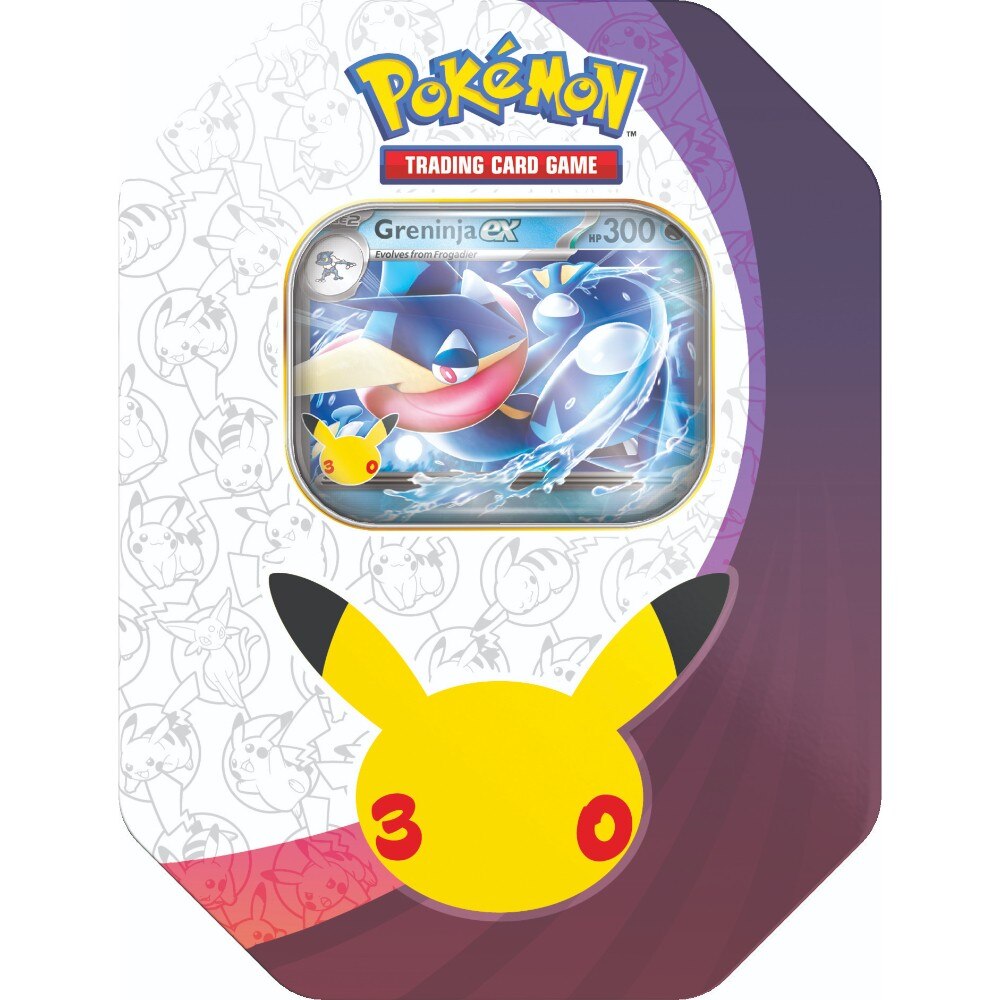 Pokémon TCG 30th Celebration - ex Tin (Sylveon/Greninja) - Image 3