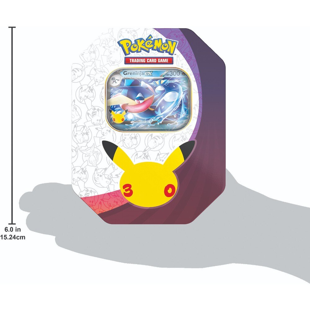 Pokémon TCG 30th Celebration - ex Tin (Sylveon/Greninja) - Image 4