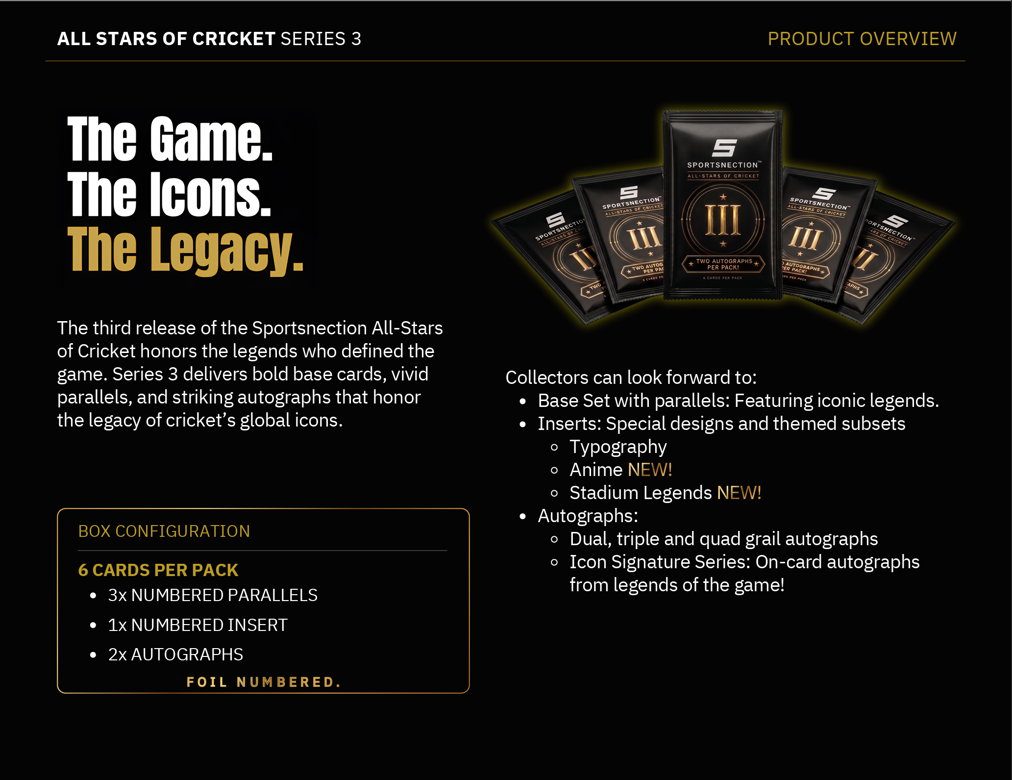 Sportsnection Cricket: Series 3 Collectors' Box - Image 6