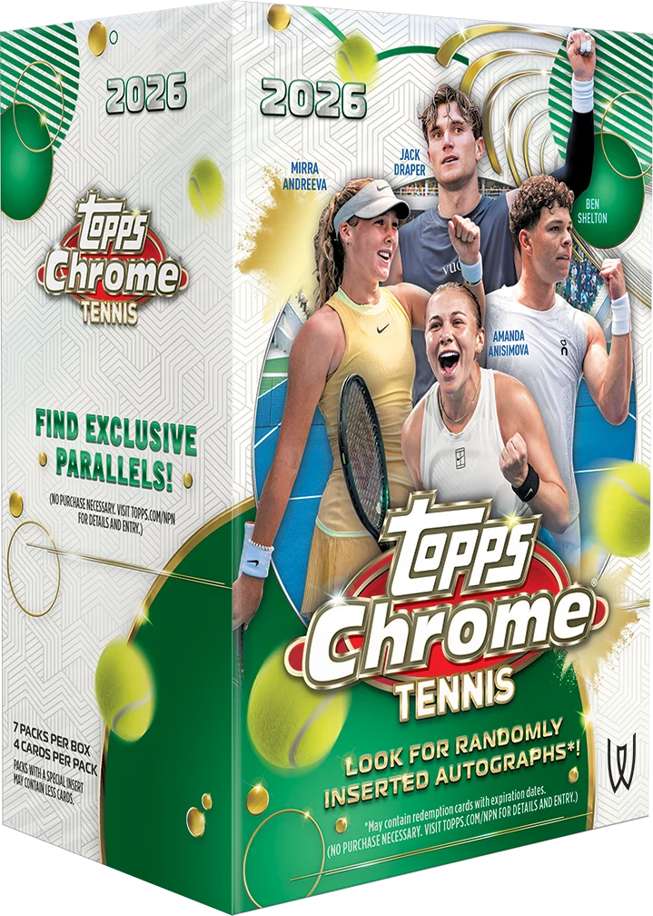 2026 Topps Chrome® Tennis - Value Box